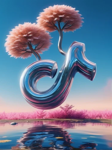flamingo,flamingos,two flamingo,pacifier tree,trebel clef,om,flamingo couple,flourishing tree,pink flamingo,f-clef,cinema 4d,pink flamingos,3d fantasy,flamingoes,aquarius,the zodiac sign pisces,letter e,mantra om,fantasia,lawn flamingo,Conceptual Art,Sci-Fi,Sci-Fi 28