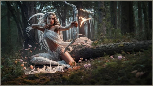 faerie,faery,dryad,fantasy picture,ballerina in the woods,the enchantress,fairy queen,sorceress,fantasy art,faun,fairy,celtic harp,enchanted forest,fae,elven,photomanipulation,photo manipulation,fantasy portrait,rusalka,fairy forest
