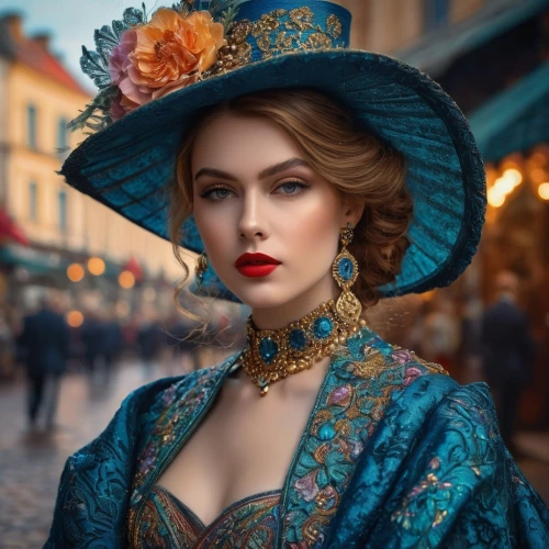 victorian lady,the carnival of venice,vintage woman,vintage fashion,beautiful bonnet,the hat of the woman,vintage women,victorian fashion,vintage girl,victorian style,romantic portrait,vintage makeup,vintage dress,russian folk style,ukrainian,girl in a historic way,woman's hat,women fashion,romantic look,a charming woman,Photography,General,Fantasy