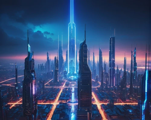futuristic landscape,metropolis,futuristic,sci - fi,sci-fi,cyberpunk,cityscape,scifi,futuristic architecture,sci fi,fantasy city,dubai,dystopian,cg artwork,electric tower,empire,city skyline,valerian,shanghai,skyscraper,Conceptual Art,Daily,Daily 11