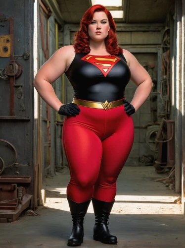 plus-size model,plus-size,red super hero,super heroine,plus-sized,muscle woman,super woman,superhero,keto,diet icon,strong woman,hard woman,cosplay image,dodge la femme,black widow,fantasy woman,female hollywood actress,woman strong,fat,scarlet witch,Illustration,Realistic Fantasy,Realistic Fantasy 03