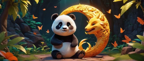 panda,chinese panda,kawaii panda,little panda,giant panda,panda cub,bamboo,pandas,panda bear,pandoro,baby panda,kawaii panda emoji,kung fu,cute cartoon character,xing yi quan,oliang,po,kung,hanging panda,ori-pei,Unique,3D,3D Character