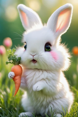 bunny on flower,rabbit pulling carrot,little bunny,love carrot,little rabbit,white bunny,easter bunny,bunny,baby bunny,baby rabbit,white rabbit,rabbit,peter rabbit,easter background,easter rabbits,carrot,rainbow rabbit,dwarf rabbit,cottontail,angora rabbit,Illustration,Abstract Fantasy,Abstract Fantasy 11