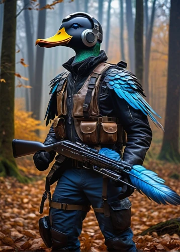 raven rook,military raptor,avian,hunting decoy,3d crow,pubg mascot,ranger,perico,bird png,patrols,natrix natrix,beak the edge,the duck,tula fighting goose,wstężyk huntsman,waterfowl,mallard,mercenary,duck bird,nature bird,Art,Classical Oil Painting,Classical Oil Painting 19