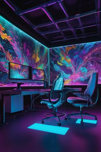 creative office,computer room,blur office background,ufo interior,conference room,study room,boardroom,working space,fractal design,modern office,sci fi surgery room,3d background,neon human resources,computer art,glow in the dark paint,conference room table,meeting room,black light,cyberspace,computer desk,Art,Classical Oil Painting,Classical Oil Painting 36