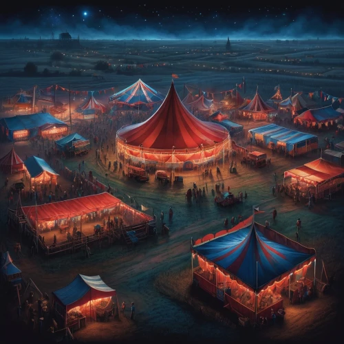 circus tent,big top,carnival tent,circus,festival,tents,music festival,circus stage,gypsy tent,tent pegging,circus show,cirque,stalls,goth festival,veld,marquees,event tent,village festival,parookaville,large tent,Illustration,Realistic Fantasy,Realistic Fantasy 25