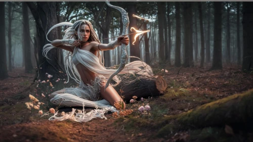 faerie,faery,fantasy picture,dryad,photo manipulation,photomanipulation,the enchantress,sorceress,ballerina in the woods,faun,fantasy art,shamanic,fairy queen,mystical portrait of a girl,conceptual photography,fairy,photoshop manipulation,fae,shamanism,the witch