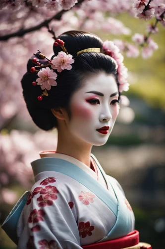 geisha girl,geisha,japanese woman,plum blossoms,japanese culture,japanese cherry,japanese floral background,japanese cherry blossom,sakura blossom,japanese art,japanese sakura background,cherry blossom japanese,japanese cherry blossoms,japanese doll,plum blossom,japanese,hanbok,japanese background,oriental princess,floral japanese,Photography,General,Cinematic