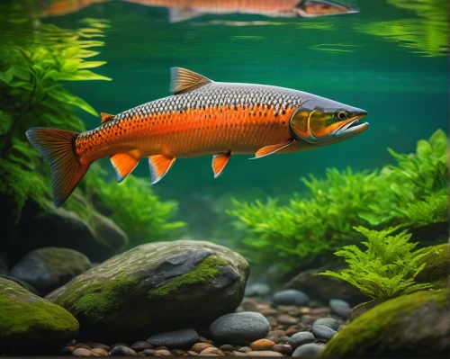 forest fish,fjord trout,freshwater fish,beautiful fish,cichla,sockeye salmon,gar,oncorhynchus,koi carp,salmon-like fish,brocade carp,koi carps,wild salmon,diamond tetra,ornamental fish,acanthorhynchus tenuirostris,koi fish,trout breeding,common carp,cichlid,Art,Classical Oil Painting,Classical Oil Painting 16