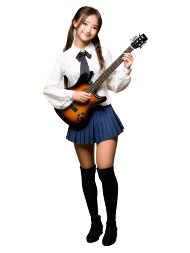 ukulele,string instrument accessory,japanese idol,violin,guitar,melody,violin woman,string instrument,sujeonggwa,songpyeon,concert guitar,classical guitar,violinist violinist,violin player,banjo uke,concertmaster,azusa nakano k-on,balalaika,bass violin,bowed string instrument,Illustration,Japanese style,Japanese Style 18