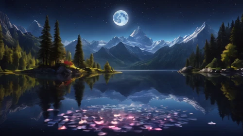 fantasy picture,fantasy landscape,world digital painting,moon and star background,glass signs of the zodiac,fantasy art,mother earth,mystical,phase of the moon,mirror of souls,fairy world,myst,zodiac sign libra,celestial bodies,divination,astral traveler,space art,moonflower,moons,moon phase,Photography,General,Natural