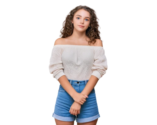 women's clothing,girl on a white background,women clothes,jeans background,ladies clothes,girl in t-shirt,cotton top,cute clothes,bolero jacket,camisoles,blouse,fir tops,lisaswardrobe,denim skirt,female model,long-sleeved t-shirt,bermuda shorts,transparent background,crop top,portrait background,Photography,Documentary Photography,Documentary Photography 20