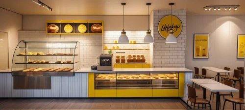 bakery,ice cream shop,pâtisserie,kitchen shop,star kitchen,bakery products,knife kitchen,pastry shop,bar counter,ice cream bar,kitchen design,chefs kitchen,brandy shop,salt bar,tile kitchen,fast food restaurant,ice cream stand,deli,kitchen interior,ovitt store,Photography,General,Realistic