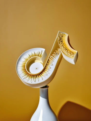 desk lamp,meerschaum pipe,cheese slicer,table lamp,shofar,retro lamp,golden candlestick,egg slicer,horn loudspeaker,helix,sousaphone,energy-saving lamp,product photography,japanese lamp,bedside lamp,spiral book,curlicue,venus comb,incense with stand,gold trumpet,Photography,General,Realistic