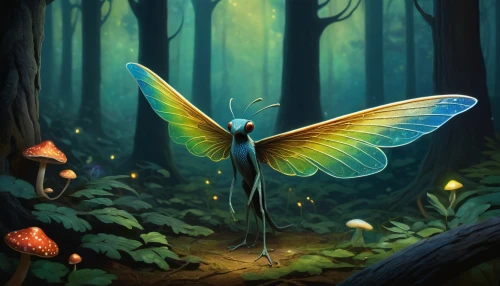 butterfly background,aurora butterfly,faerie,fairy forest,faery,fireflies,navi,fairy peacock,large aurora butterfly,firefly,butterfly isolated,fairy world,fairy stand,bird-of-paradise,fairy,winged insect,fairies aloft,fairies,fae,gonepteryx cleopatra,Art,Artistic Painting,Artistic Painting 27