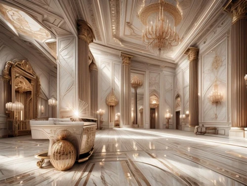 marble palace,sheihk zayed mosque,sheikh zayed grand mosque,ornate room,king abdullah i mosque,sheikh zayed mosque,the hassan ii mosque,emirates palace hotel,royal interior,zayed mosque,ballroom,sultan qaboos grand mosque,versailles,venetian hotel,jewelry（architecture）,3d rendering,baroque,luxury hotel,hassan 2 mosque,crown palace