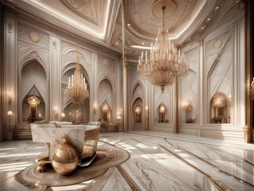 marble palace,ornate room,king abdullah i mosque,sheikh zayed grand mosque,decorative fountains,sheihk zayed mosque,floor fountain,royal interior,emirates palace hotel,sheikh zayed mosque,luxury bathroom,ballroom,3d rendering,zayed mosque,art deco,luxury home interior,interior decor,the throne,largest hotel in dubai,luxury hotel