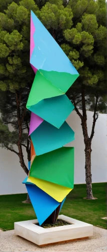 garden sculpture,sculpture park,steel sculpture,cube surface,glass pyramid,public art,polygonal,cubic,sculpture,scuplture,green folded paper,cube sea,cubix,cube love,sculptor ed elliott,three dimensional,cube,kinetic art,penrose,three-dimensional,Unique,3D,Modern Sculpture