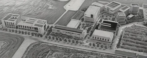 aerial photograph,aerial image,aerial view,autostadt wolfsburg,trajan's forum,palais de chaillot,bird's-eye view,military fort,overhead view,scale model,aerial shot,view from above,satellite imagery,tehran aerial,aerial landscape,model years 1958 to 1967,satellite image,peter-pavel's fortress,from above,karnak,Art sketch,Art sketch,Concept