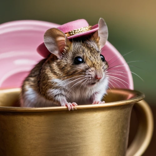 musical rodent,animals play dress-up,tea party cat,little hat,straw mouse,cowboy beans,hamster,meadow jumping mouse,grasshopper mouse,pork-pie hat,hamster buying,hat,dormouse,gerbil,sombrero,hatter,field mouse,top hat,cavy,teacup,Photography,General,Natural