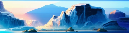 ice landscape,ice planet,ice castle,icebergs,futuristic landscape,glacier,blue caves,the glacier,arctic,ice wall,fantasy landscape,ice cave,the blue caves,snow mountains,cartoon video game background,backgrounds,virtual landscape,water glace,glacial melt,baffin island,Illustration,Paper based,Paper Based 12