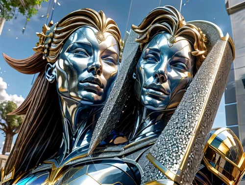 poseidon god face,statues,fractalius,bronze figures,symetra,steel sculpture,warrior woman,png sculpture,public art,avatar,sirens,guards of the canyon,universal studios,female warrior,allies sculpture,mirror image,heads of royal palms,scuplture,honor 9,heads