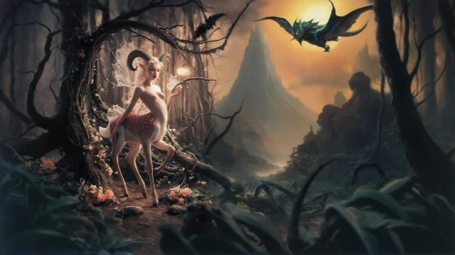 faerie,dryad,fantasy picture,ballerina in the woods,girl with tree,enchanted forest,faery,fairy forest,the enchantress,haunted forest,fae,elven forest,fairy tale character,sorceress,fantasy art,red riding hood,holy forest,the night of kupala,the girl next to the tree,black forest