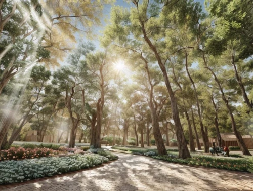 palma trees,olive grove,tree lined path,landscape design sydney,landscape designers sydney,tree-lined avenue,forest path,tree lined lane,lens flare,light rays,walk in a park,argan trees,kemer,city park,marrakech,huacachina oasis,urban park,pathway,forest road,virtual landscape