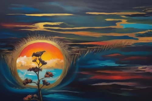 flower in sunset,oil painting on canvas,flower painting,art painting,oil on canvas,oil painting,sunflowers in vase,glass painting,passion bloom,yellow sun rose,blue moon rose,flower of passion,landscape rose,night-blooming cactus,oil paint,flower art,abstract painting,acrylic paint,carol colman,way of the roses,Illustration,Paper based,Paper Based 04