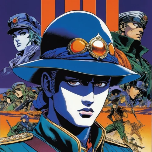 garda,dune 45,officer,hunter's stand,troop,cover,colonel,sakana,9,game arc,ranger,7,6,color 1,8,ace,5,hero academy,brigadier,scout,Illustration,American Style,American Style 14