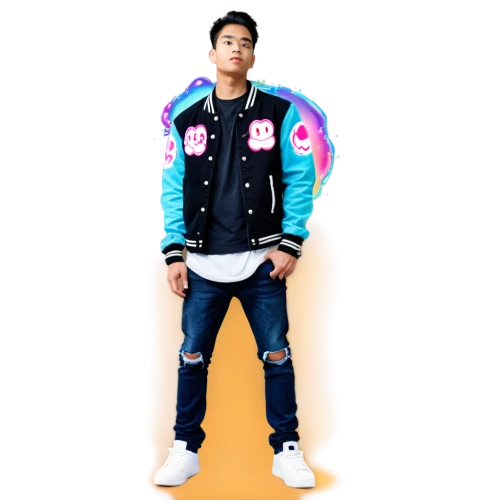 guk,choi kwang-do,edit icon,jacket,kai yang,pink background,korean won,soundcloud icon,khoa,color background,paeonie,so in-guk,anime japanese clothing,jeans background,miyeok guk,songpyeon,windbreaker,korean,rapper,white background,Unique,Pixel,Pixel 02