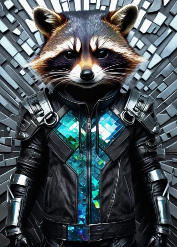 rocket raccoon,raccoon,guardians of the galaxy,rocket,conker,hedgehog,billionaire,raccoons,star-lord peter jason quill,sonic the hedgehog,emperor of space,magneto-optical disk,mozilla,the ruler,silver fox,hog xiu,power icon,quill,the suit,north american raccoon,Illustration,Realistic Fantasy,Realistic Fantasy 07