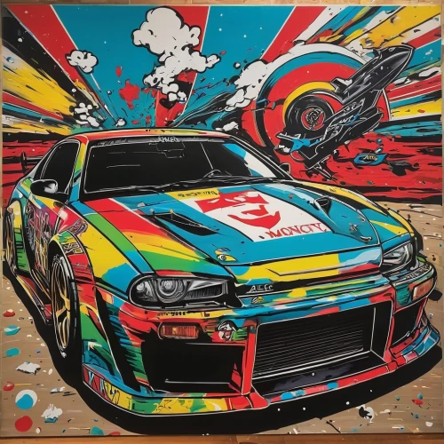 toyota 86,toyota supra,nissan silvia,mazda rx-8,gtr,nissan gtr,supra,world rally car,toyota,nissan gt-r,nissan r89c,nascar,lancia prisma,racecar,motorsports,futura,bobbycar-race,world rally championship,popart,game car,Conceptual Art,Graffiti Art,Graffiti Art 01