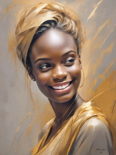 african woman,oil painting on canvas,oil painting,nigeria woman,digital painting,world digital painting,oil on canvas,african art,girl portrait,art painting,a girl's smile,african american woman,benin,portrait of a girl,painting technique,woman portrait,oil paint,khokhloma painting,painting,african,Digital Art,Impressionism