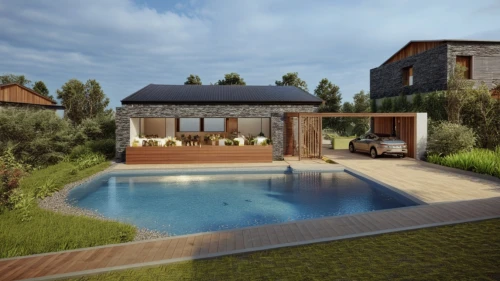 3d rendering,pool house,holiday villa,landscape design sydney,luxury property,render,outdoor pool,landscape designers sydney,summer house,modern house,luxury home,villa,private house,chalet,roof landscape,wooden decking,home landscape,roman villa,core renovation,3d render,Photography,General,Realistic