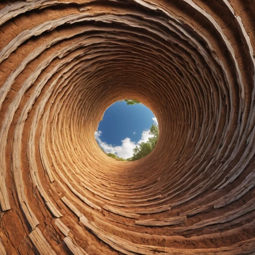 knothole,concrete pipe,brick-kiln,drainage pipes,wormhole,wall tunnel,pipe insulation,wave rock,ventilation pipe,wooden barrel,hollow hole brick,sewer pipes,hole stack,concentric,wooden rings,vortex,gun barrel,wood structure,barrel,hole