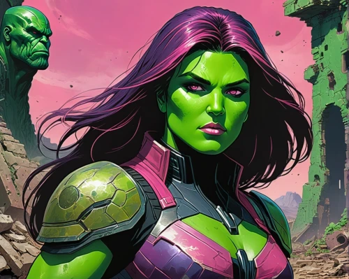avenger hulk hero,patrol,lopushok,wall,cleanup,background ivy,aaa,hulk,green goblin,avenger,starfire,head woman,guardians of the galaxy,green skin,xmen,mantis,marvels,fantasy woman,alien warrior,the enchantress,Conceptual Art,Sci-Fi,Sci-Fi 20