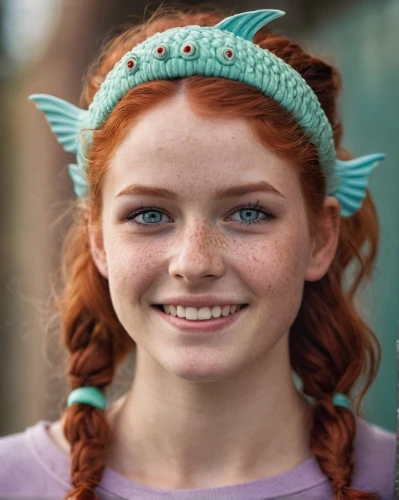 pippi longstocking,maci,ariel,ginger rodgers,girl wearing hat,redhead doll,princess anna,redheads,elf,raggedy ann,little mermaid,girl scouts of the usa,genuine turquoise,merida,a girl's smile,elf hat,turquoise wool,redhair,clementine,dental braces,Photography,General,Cinematic