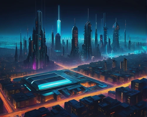 futuristic landscape,cyberpunk,futuristic,sci fiction illustration,cityscape,fantasy city,metropolis,scifi,sci-fi,sci - fi,cyberspace,black city,dystopian,city cities,futuristic architecture,city skyline,sci fi,cyber,dystopia,cities,Art,Artistic Painting,Artistic Painting 20