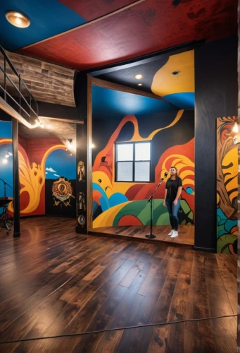 children's interior,creative office,loft,little man cave,kids room,children's room,recreation room,wade rooms,taproom,music venue,game room,murals,floors,wall paint,wall painting,indoor games and sports,painted wall,mural,children's bedroom,gymnastics room,Photography,General,Realistic