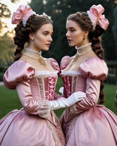 victorian fashion,the victorian era,victorian style,joint dolls,downton abbey,porcelain dolls,bodice,doll's house,two girls,beautiful women,pink double,victorian lady,debutante,mother and daughter,vanity fair,pretty women,women's novels,sisters,renaissance,princesses,Photography,General,Natural