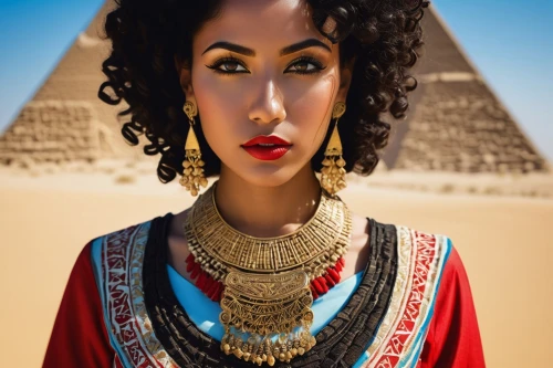 ancient egyptian girl,pharaonic,egyptian,ancient egyptian,ancient egypt,egyptians,khufu,cleopatra,pharaohs,pharaoh,king tut,dahshur,tutankhamen,egyptology,tutankhamun,pure arab blood,giza,egypt,african woman,ramses ii,Illustration,Japanese style,Japanese Style 20