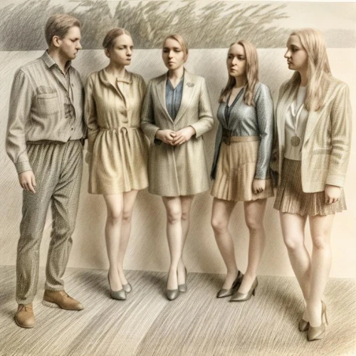 contemporary witnesses,khaki,composite,beige,group of people,group think,women's clothing,png transparent,model years 1958 to 1967,magnolia family,island group,beatenberg,digital compositing,khaki pants,birch family,cd cover,image manipulation,album cover,mulberry family,transparent image