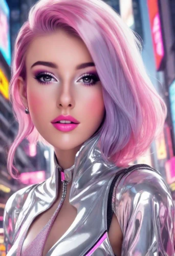 barbie,pink beauty,pink background,cosmetic,doll's facial features,barbie doll,pink diamond,nova,cg artwork,pink vector,pink,lux,superhero background,futuristic,disco,magenta,x-men,cosmetic brush,realdoll,cyberpunk