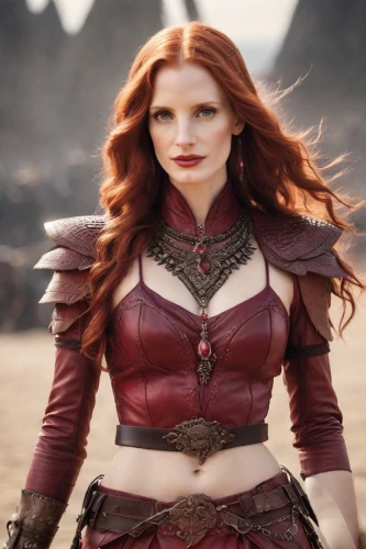 celtic queen,female warrior,fantasy woman,warrior woman,the enchantress,breastplate,elaeis,strong woman,vikings,maureen o'hara - female,sorceress,fantasy warrior,heroic fantasy,celtic woman,red-haired,piper,female hollywood actress,redheads,strong women,fiery,Photography,Cinematic