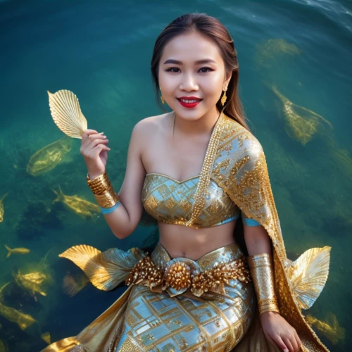 vietnamese woman,asian costume,miss vietnam,bia hơi,vietnamese,chả lụa,gỏi cuốn,gold foil mermaid,kaew chao chom,chạo tôm,phuquy,water nymph,nymphaea,rebana,cơm tấm,phayao,mì quảng,nước chấm,indonesian women,the sea maid,Photography,General,Natural