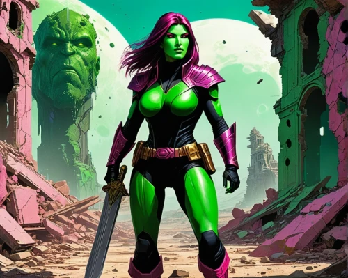patrol,cleanup,avenger hulk hero,aaa,background ivy,green lantern,starfire,superhero background,wall,green goblin,nebula guardian,lopushok,green skin,avenger,darth talon,the enchantress,green,fantasy woman,hulk,green aurora,Conceptual Art,Sci-Fi,Sci-Fi 20
