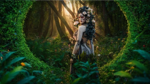 dryad,faerie,faery,fae,fantasy picture,fairy forest,the enchantress,elven forest,fantasy art,fairy world,enchanted forest,ballerina in the woods,photomanipulation,garden of eden,fantasy woman,girl with tree,photo manipulation,digital compositing,mother earth,garden fairy