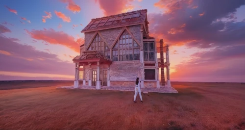 wooden church,ancient house,miniature house,bodie island,wooden house,crooked house,crispy house,dungeness,abandoned house,stilt house,lonely house,witch's house,house of prayer,south australia,witch house,wooden hut,little house,doll house,lifeguard tower,fairy chimney,Illustration,Paper based,Paper Based 04