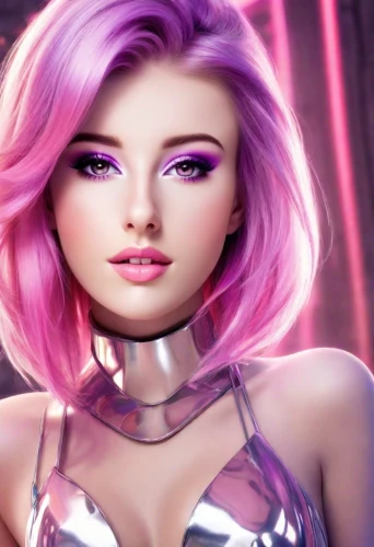 barbie,pink beauty,purple and pink,pink-purple,doll's facial features,pixie-bob,cosmetic,neon makeup,barbie doll,libra,pink background,artificial hair integrations,magenta,horoscope libra,zodiac sign libra,purple background,neo-burlesque,cosmetic brush,pink hair,purple